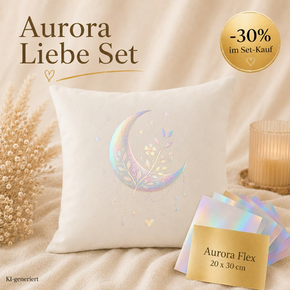 Aurora Liebe Set – Kissenhülle & Aurora Flex