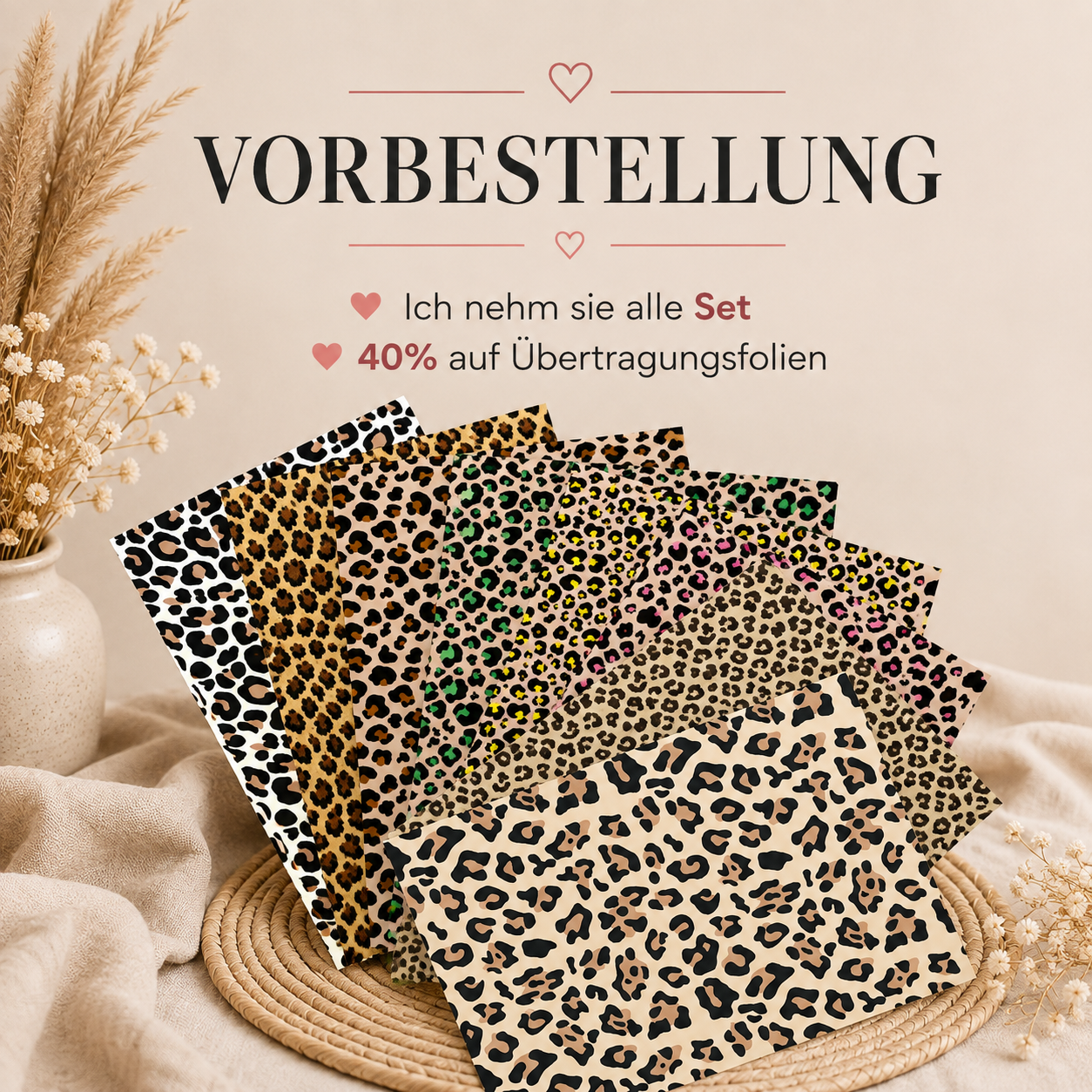 Leo Love Exklusive Design Flexfolie - Vorbestellung