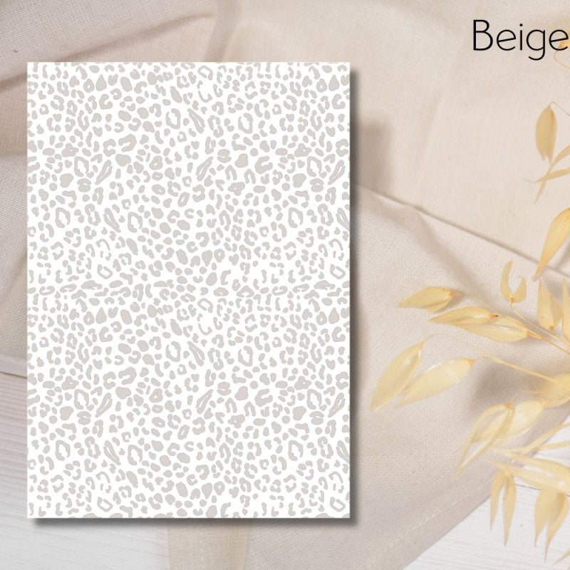 Soft Leopard – Exklusive Design Vinylfolie