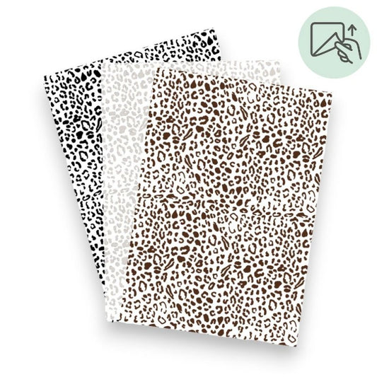 Soft Leopard – Exklusive Design Vinylfolie