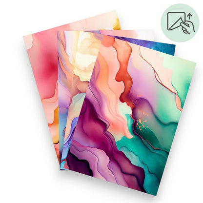 Liquid Veil – Exklusive Design Vinylfolie