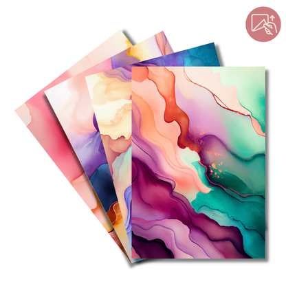 Liquid Veil – Exklusive Design Vinylfolie
