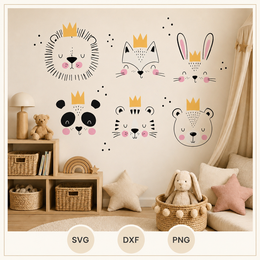Little Royal Friends – Plotterdatei SVG, PNG & DXF