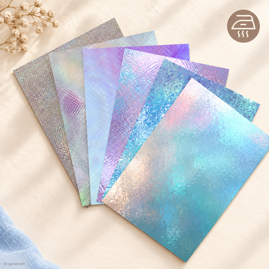Mermaid Scales – Exklusive Design Bügelfolie