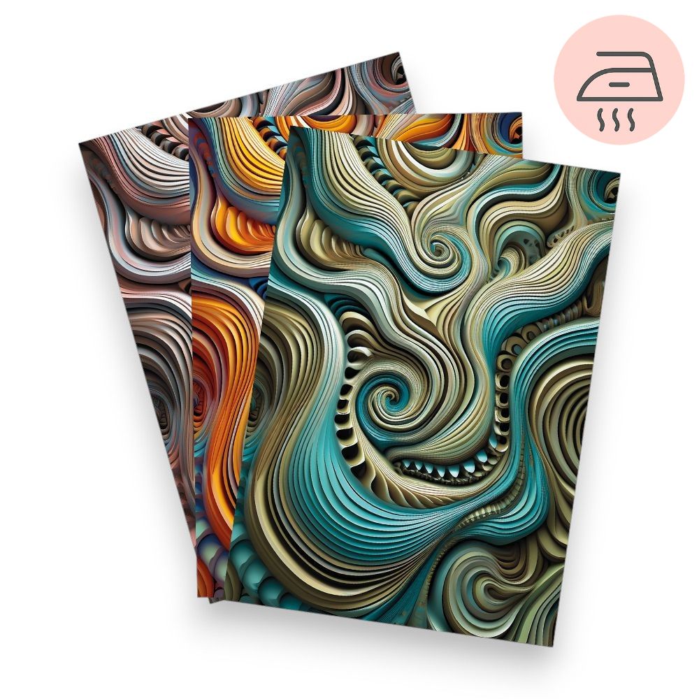 Color Swirl – Exklusive Design Flexfolie
