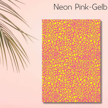 Neon Leopard – Exklusive Design Flexfolie