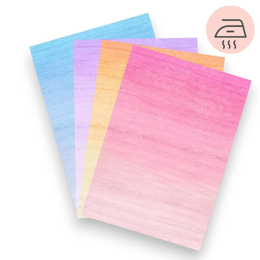 Pastel Wood Dream – Exklusive Design Flexfolie