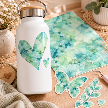 Pastel Watercolor – Exklusive Design Vinylfolie
