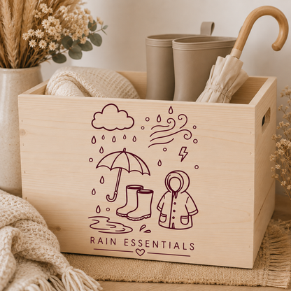 Rain Essentials – Plotterdatei SVG, PNG & DXF