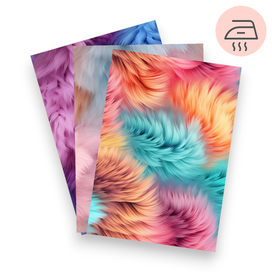 Soft Fur– - Exklusive Design Bügelfolie
