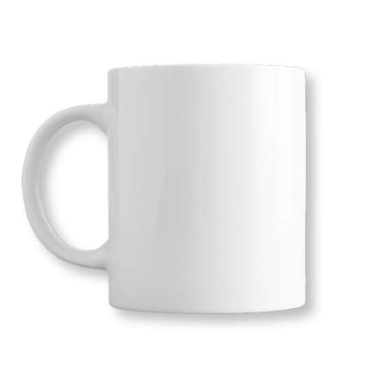 Tasse weiß – für Sublimation & Vinylfolien
