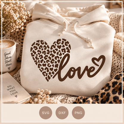 Wild at Heart – Plotterdatei SVG, DXF & PNG