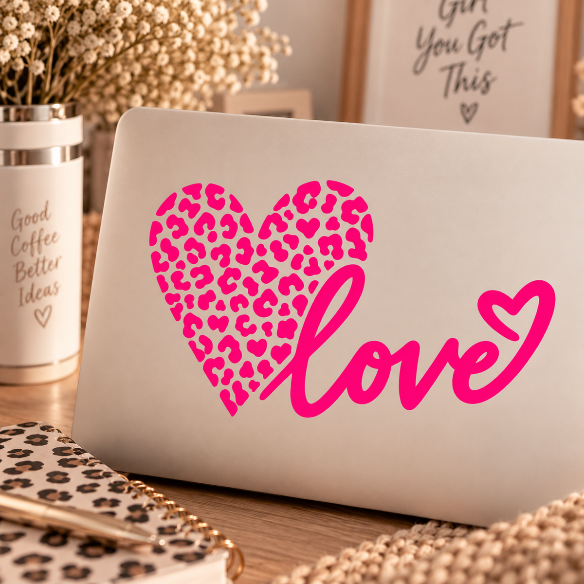 Wild at Heart – Plotterdatei SVG, DXF & PNG