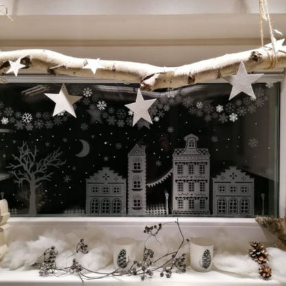 Winternacht Plotterdatei