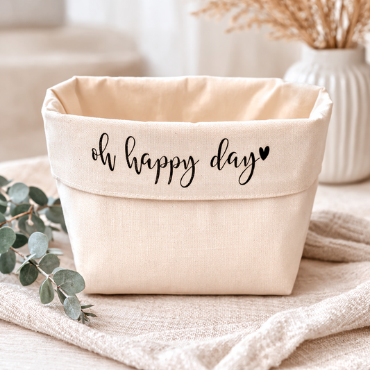 Canvas Basket