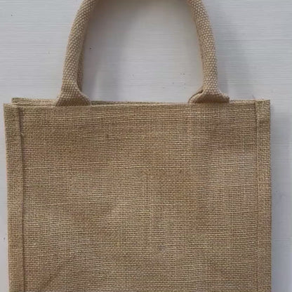 Jute Shine Bag