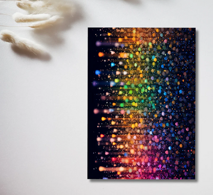 Rainbow Light Flow – Exklusive Design Vinylfolie