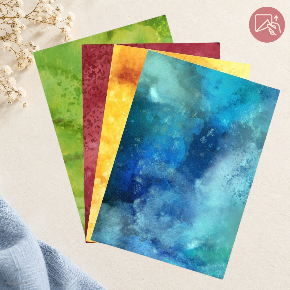 Soft Blur Flow – Exklusive Design Vinylfolie