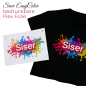 Preview: Siser EasyColor bedruckbare Flex Folie