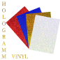 Preview: Hologramm Vinyl 30x50 cm - AUSLAUFARTIKEL