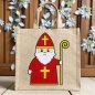 Preview: Plotterdatei Nikolaus – Weihnachtsmotiv für Beutel & Deko (SVG/DXF/PNG)