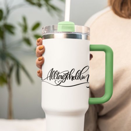 Plotterdatei Alltagsheldin – starkes Frauenmotiv (SVG/DXF)