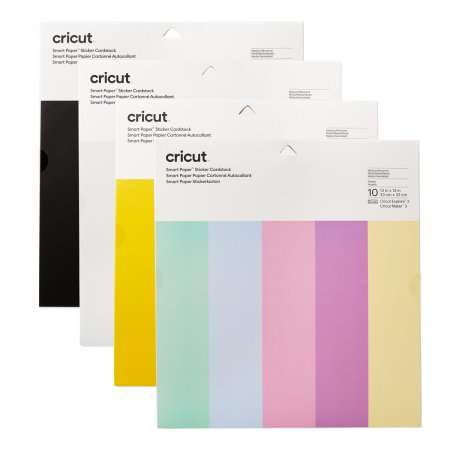 Cricut Smart Sticker Cardstock 33x33cm 10 sheets