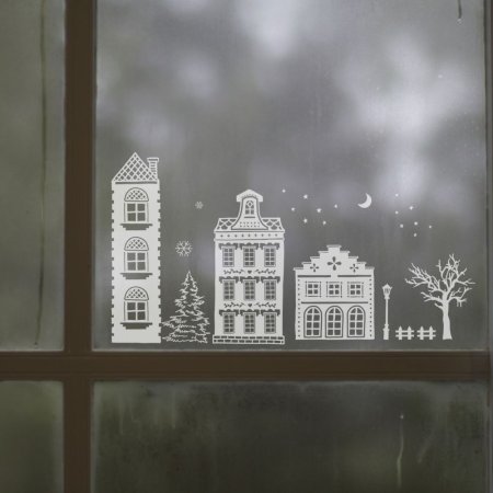 Plotterdatei „Winternacht“ – winterliches DIY-Set mit 36 Elementen (SVG/DXF)