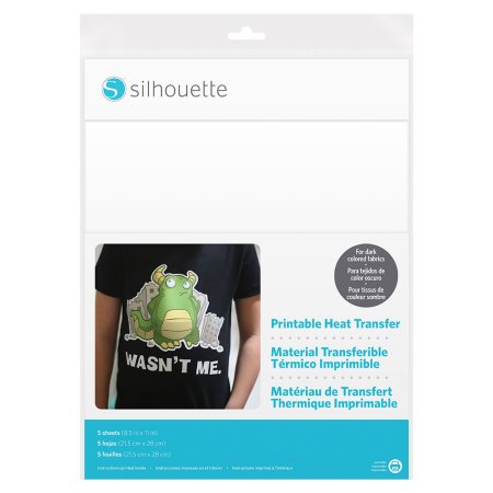 Bedruckbare Folie für dunkle Textilien Set