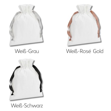 Geschenkbeutel mit Satinband
