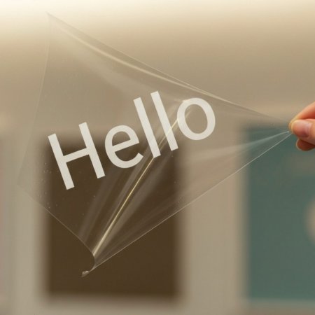 PureStatic – wiederablösbare Adhäsionsfolie