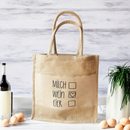Jute Baumwolle Shopper