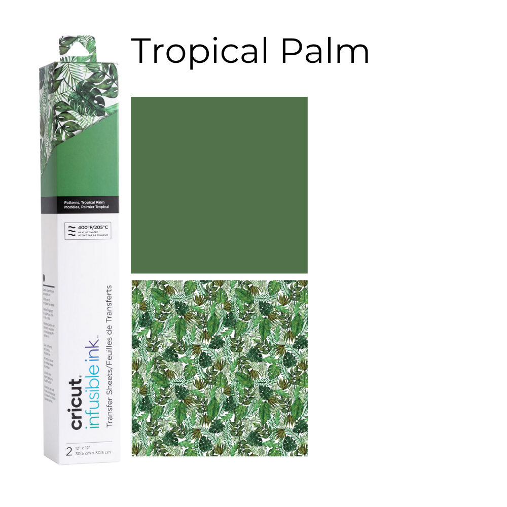 Tropical Palm Infusible Ink Transferbogen 