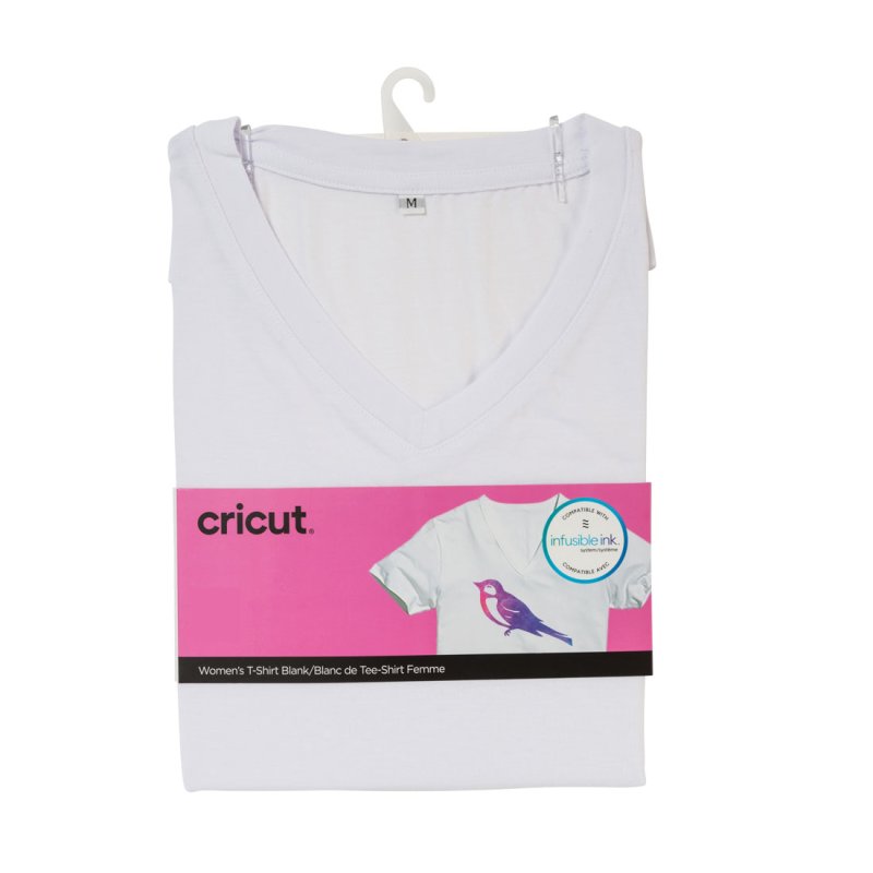 Cricut Infusible Ink Damen T-Shirt V-Neck - AUSLAUFARTIKEL