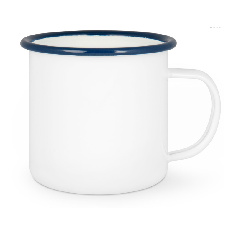 Sublimierbare & beklebbare Emaille Tasse