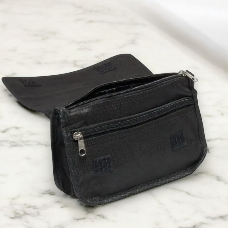 Sublimierbare Kosmetiktasche schwarz