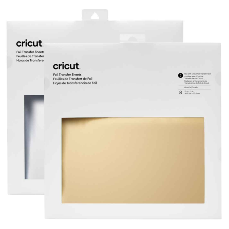 Cricut Foil Transfer Sheets - 30,5 x 30,5 cm - AUSLAUFARTIKEL