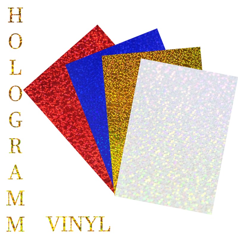 Hologramm Vinyl 30x50 cm - AUSLAUFARTIKEL