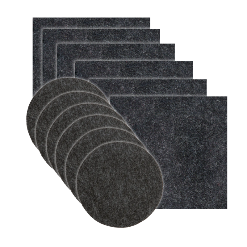 Filz Untersetzer Set