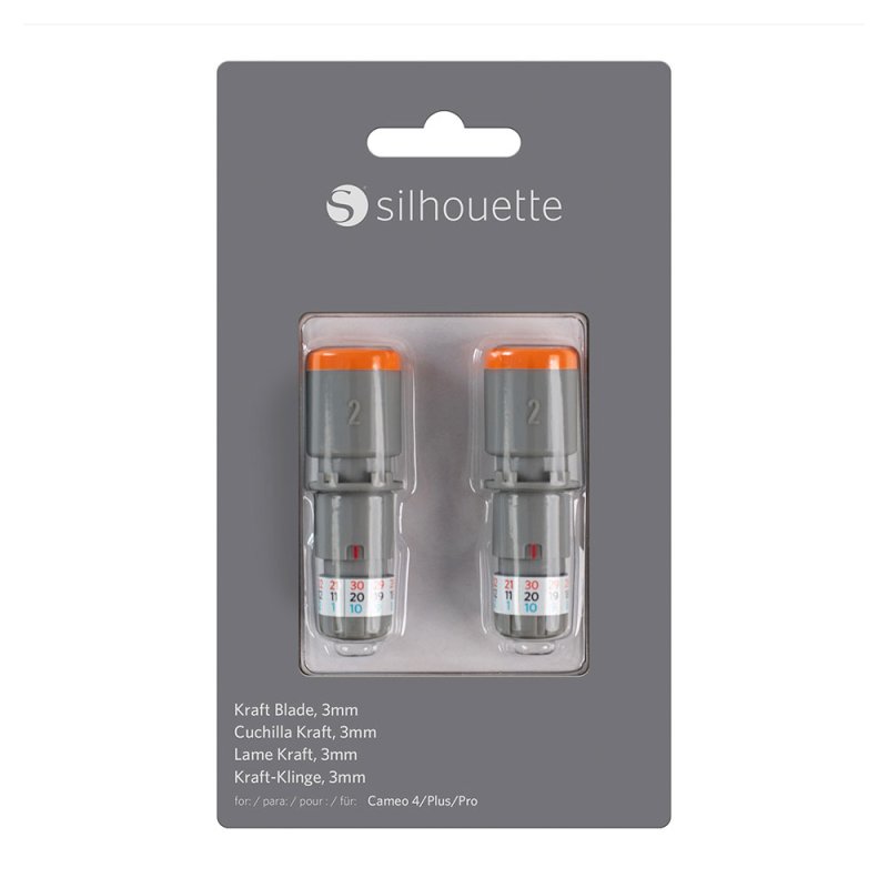 3mm Kraft-Messer für Silhouette Cameo 4/5 Doppelpackung