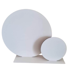 Sublimationsaufsteller 2 Kreise 20 cm und 10 cm - AUSLAUFARTIKEL